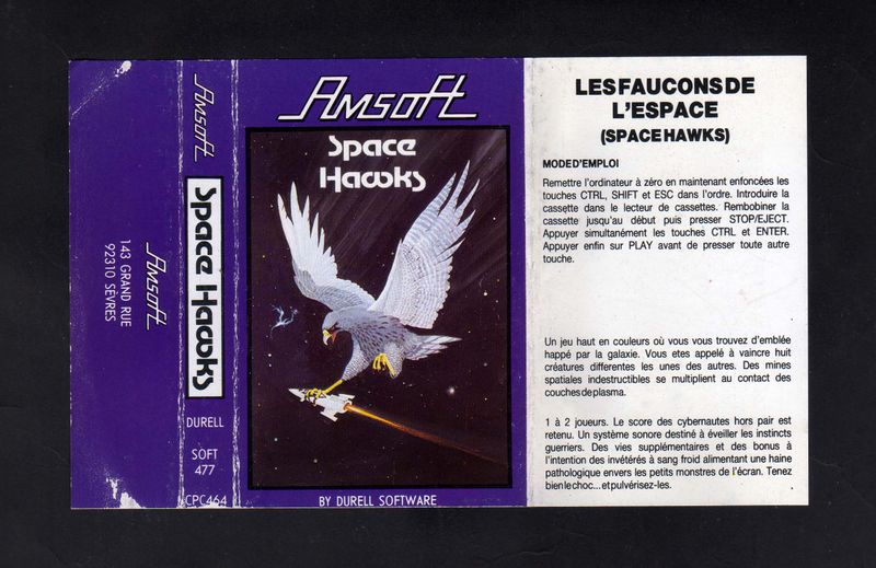 File:Space Hawks (Amsoft FR) Front Covertape.jpg