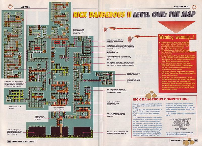 File:Rick dangerous II level 1 map.jpg