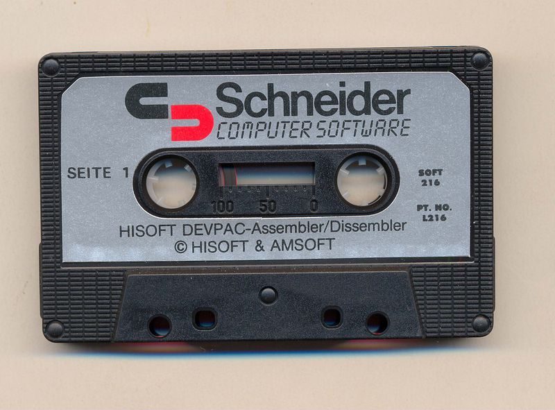 File:Hisoft Devpac (Amsoft DE) Tape - Side A.jpg