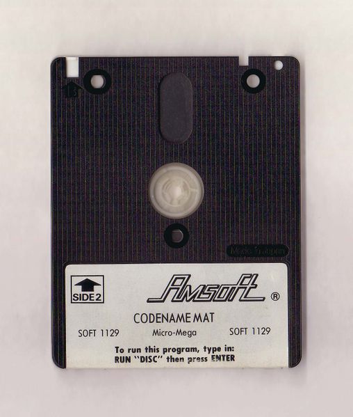 File:Codename Mat (Amsoft UK) Disc - Side B.jpg