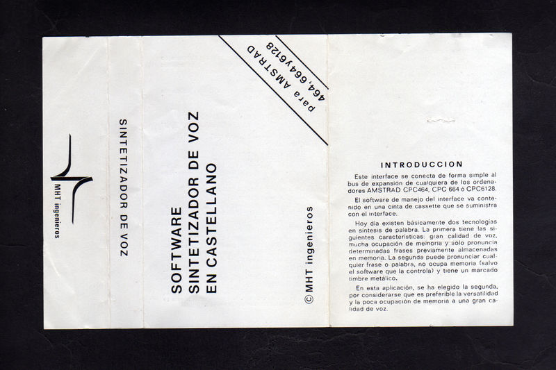 File:Software del Sintetizador de Voz (MHT) Front Covertape.jpg