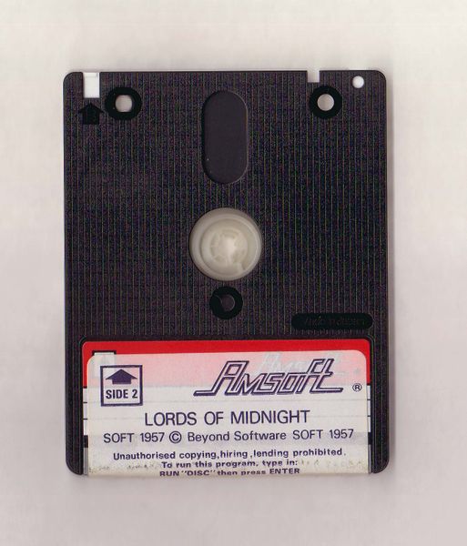 File:Lords of Midnight (Amsoft UK) Disc - Side B.jpg