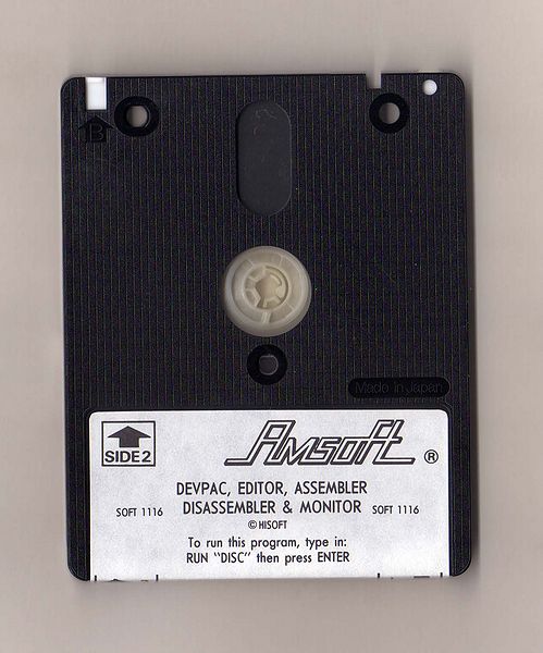 File:Hisoft Devpac (Amsoft UK) Disc - Side B.jpg