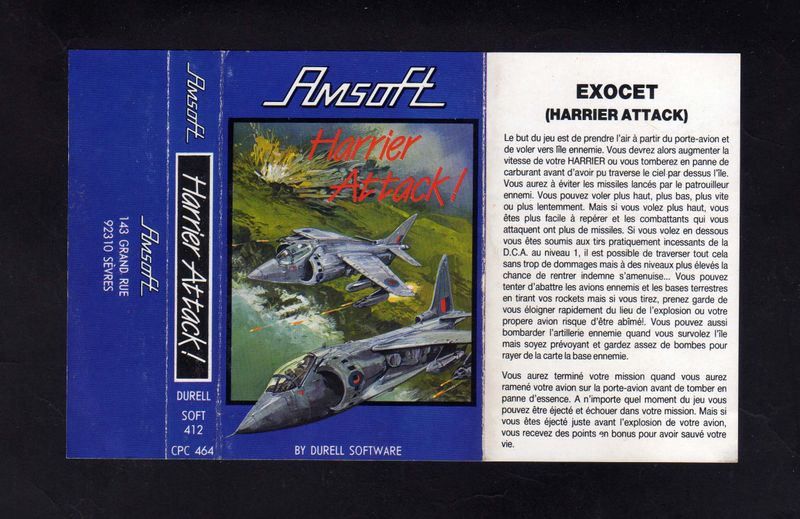 File:Harrier Attack (Amsoft FR) Front Covertape.jpg