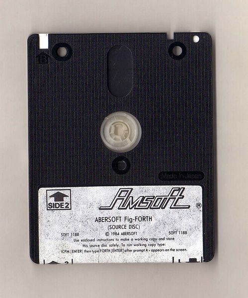 File:Fig-Forth (Amsoft UK) Disc - Side B.jpg